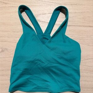 ALO Yoga Teal Tank Top